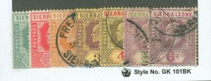 Sierra Leone #90/98 Used Multiple