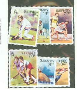 Guernsey #336-41 Unused