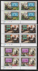 Burkina Faso 352-357 U.S. Bicentennial set Block of 4 MNH 2022 Scott c.v. $30.80