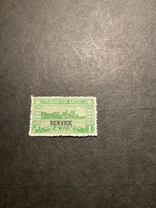 Stamps Indian States Travancore Scott #045 hinged