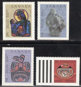 Canada 1294i 1295i 1296i 1297 Christmas Native Nativity 1...