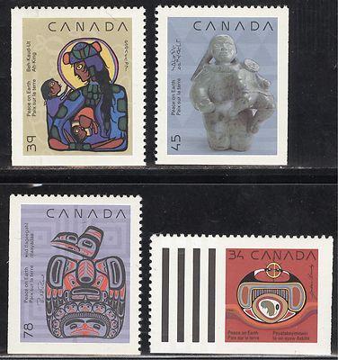 Canada 1294i 1295i 1296i 1297 Christmas Native Nativity 1...