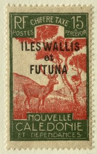 AlexStamps WALLIS AND FUTUNA #J15 SUPERB Mint 