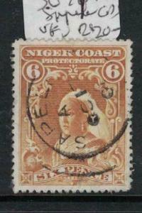 Niger Coast Protectorate SG 71a Sapele CDS VFU (1dvi)