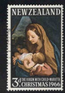 New Zealand Scott 379 Used Christmas  stamp