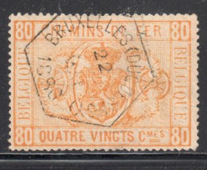 Belgium #Q5 Used VF CDS C$57.50 -- Choice stamp !!!