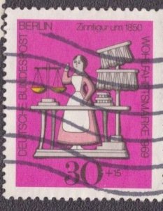 Germany Berlin 9NB67 Used