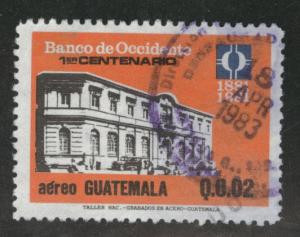 Guatemala  Scott C753 used airmail 1982 