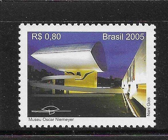 Brazil 2005 Oscar Niemeyer Museum Sc 2955 MNH A2967