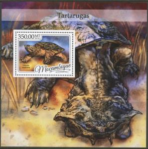 MOZAMBIQUE 2016 TURTLES  SOUVENIR  SHEET MINT NH