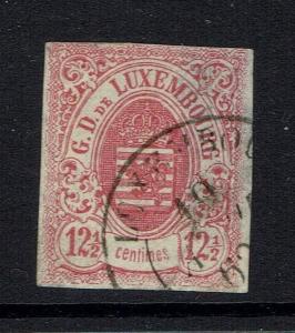 Luxembourg - SC# 8 - Used (Right Side Thin) - 053016