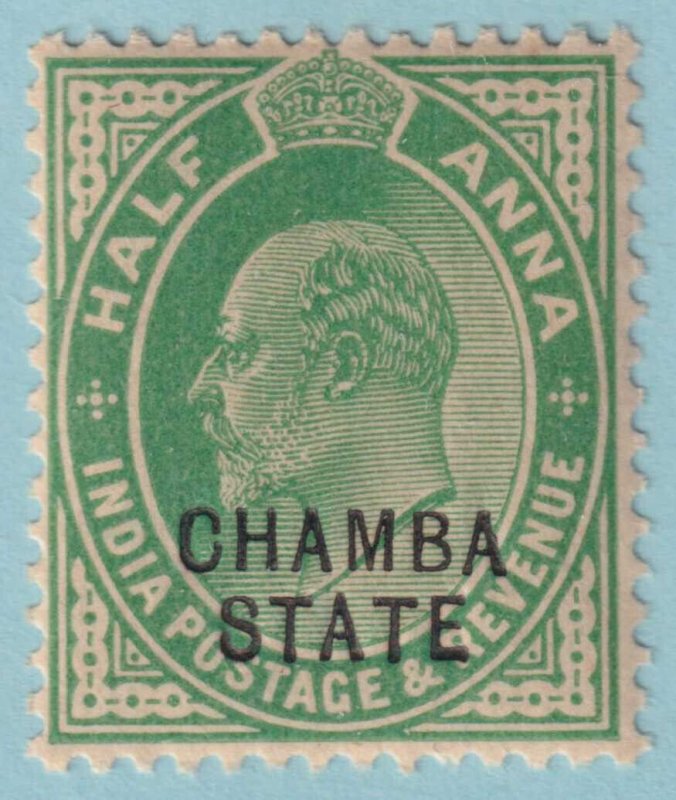 INDIA - CHAMBA STATE 30  MINT NEVER HINGED OG ** NO FAULTS VERY FINE! - GRP