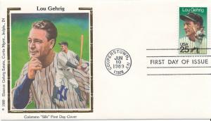 2417: Lou Gehrig, Colorano Silk