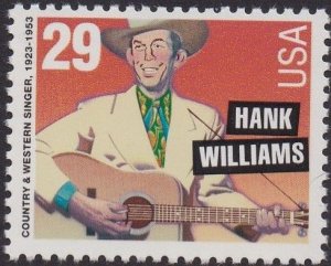 2723 Hank Williams MNH
