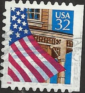 # 2921 USED FLAG OVER PORCH