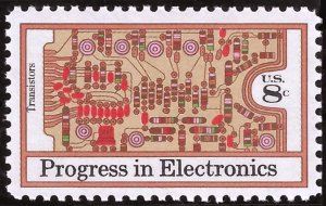 Scott 1551 8¢ Progress in Electronics Single  - MNH