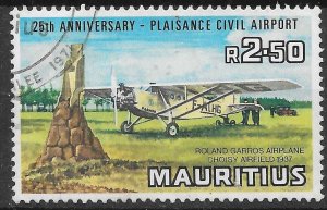 MAURITIUS SG434 1971 2r50 CIVIL AIRPORT ANNIVERSARY USED