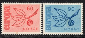 EUROPA CEPT 1965 - Norway - MNH Set
