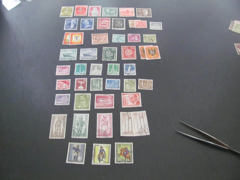 GERMANY 1950S MOSTLY MNH SETS (123)