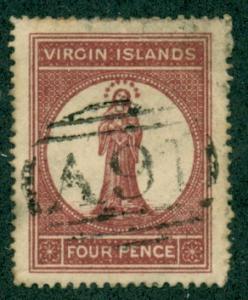 Virgin Islands #5  Used  VF  Scott $65.00