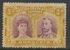 British South Africa Company / Rhodesia  SG 136 Spacefiller see details