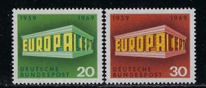 Germany Bund Scott # 996 - 997, mint nh