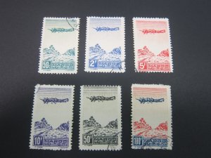 French Morocco 1944 Sc C27-32 set FU