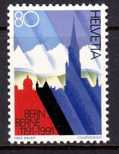 Switzerland 1991 Bern 800th Anniversary Mint MNH SC 889