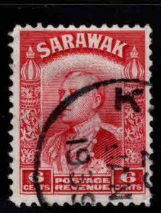 SARAWAK Scott 116 Used Sir Charles Vyner Brooke stamp,