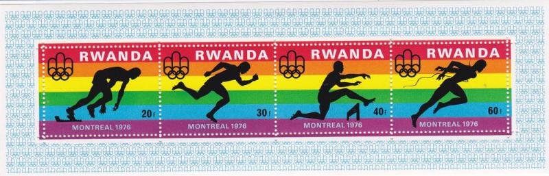 Rwanda # 770, Montreal Olympics, NH, 1/3 Cat.