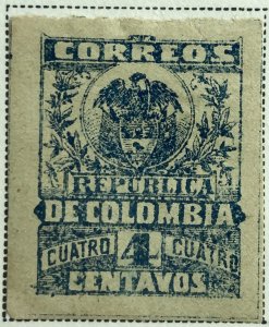 AlexStamps COLUMBIA #284 XF Mint