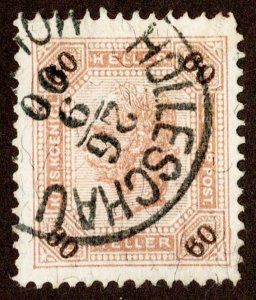 Austria Scott 82 Used.