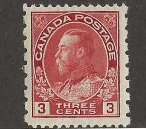 Canada Sc #184 3c perf 12 x 8 NH VF