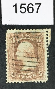 US STAMPS # 65 USED CAT. $ LOT #1567