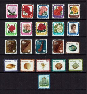 New Zealand: 1975, Definitive series, Complete Set, MNH