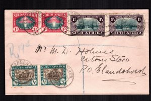 South  Africa  B9-B10  used cover cat $ 70.00 aaaa