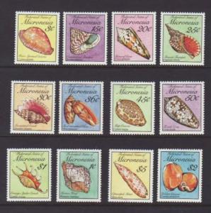 Micronesia Seashells 83-102 MNH VF  