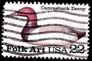 # 2140 USED CANVASBACK DECOY