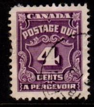 Canada - #J17 Postage Due - Used