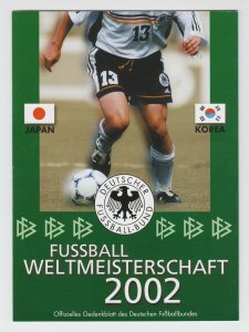 FOOTBALL WORLD CHAMPIONSHIPS 2002 IN JAPAN & KOREA LOVELY PRESENTATION PACK