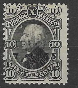 Mexico #107  10c   (M) CV $2.00