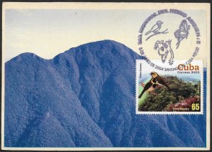 SKV)  2004. Cuba. Mountain. Turquino Peak. New maximum card XF