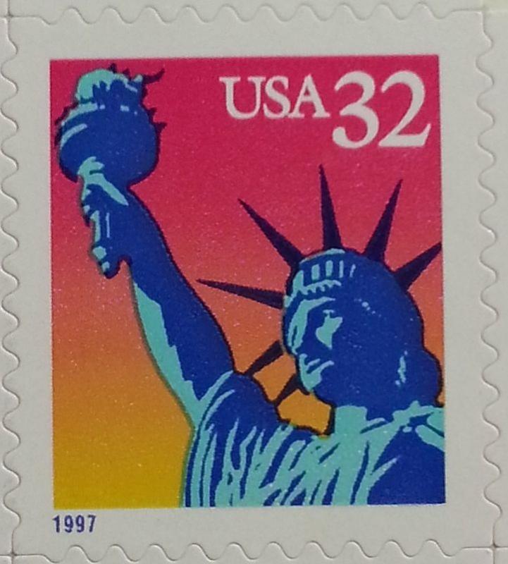 1997 32c Statue of Liberty, SA Scott 3122 Mint F/VF NH