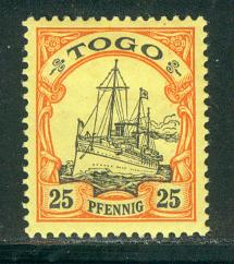 Togo Scott # 11, mint hr