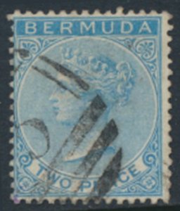 Bermuda SG 25  SC# 20 * Used  pale blue  see details /scans