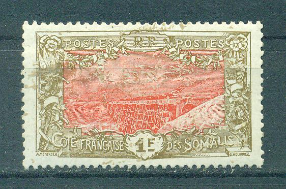 French Colony Somali Coast sc# 111 mh cat value $2.40