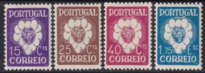 Portugal 1938 Sc 575-8 set MH*