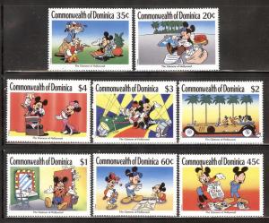 DOMINICA SC# 1208-15 VF MNH 1989