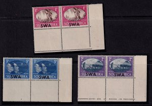 South West Africa SWA 1945 - Victory MNH  set # 153-155