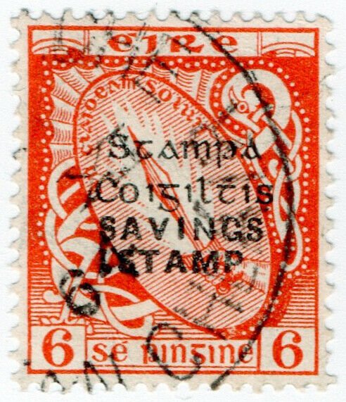 (I.B) Ireland Revenue : Savings Stamp 6d